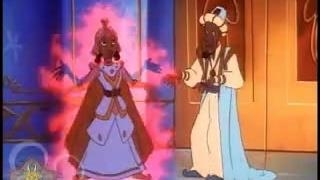 Aladdin 051 - People into Donkey, Kanagroo, Hippopotamus and Whale