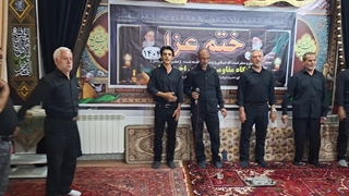 مراسم ختم عزای حضرت امام حسین (ع) کربلایی حسین عابدی
