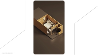 رندر 1 پروژه هتل اوین پارسیان