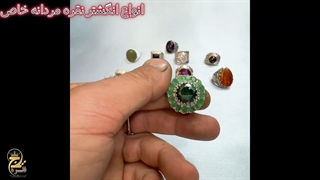 خرید انواع انگشتر نقره مردانه شیک و خاص