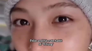 ولی این عادت فیلیکس :) ♡