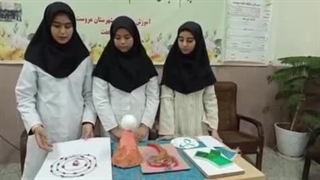 پایه هشتم_ آتنا وطن دوست_زهرا سادات حسینی_ بهاره باقری_دبیرستان نفیسه_عادی_شهرستان مروست