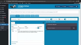 از نصب تا تست چت‌بات GPT-4 در وردپرس با AIEngine – کامل‌ترین راهنما (انگلیسی)