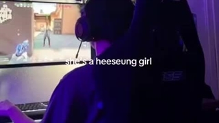 Soha she’s girl with Heeseung