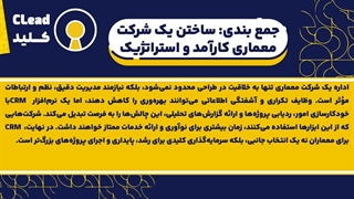 نرم افزار CRM معماران | معماری نوینِ روابط با کارفرما و مدیریت پروژه
