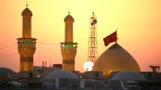 ویدئوی حرم امام حسین(ع) با مناجات عربی زیبا