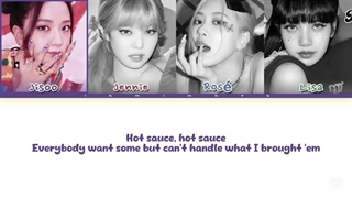 کاور ai آهنگ hot sauce از بیبی مانستر توسط بلک پینک ( درخواستی )