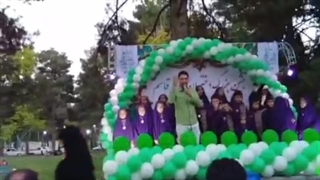 حسین معینیان/ پخش آهنگ کردی در جشن غدیر