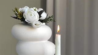 ویدیو اختصاصی از محصولات دستساز شمع و دکوری مونالیزا