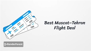 فلای الرفاه Muscat–Tehran flight booking deal