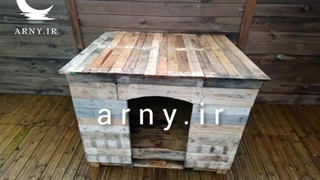 ساخت خانه سگ با پالت