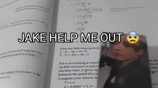 جیک بهمون توی ریاضی کمک‌ کن!!!!/اگر که تونستید سر جلسه امتحان با خودتون فتوکارت جیک رو ببرید، تاثیرگذاره;-)