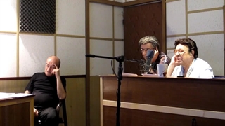 پشت صحنه دوبله . حسین عرفانی . منوچهر والی زاده . خسرو خسروشاهی