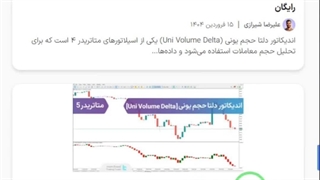 دانلود اندیکاتور دلتا حجم یونی (Uni Volume Delta) در متاتریدر 4/5 – رایگان [تریدینگ فایندر]