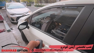 نصب آینه تاشوبرقی لوین نصب سنسور جلو و عقب لوین شیشه دودی گارانتی دار لوین