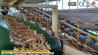 سیستم انتقال نوار نقاله برای تولید خطوط OSB، MDF و PB - 09384768224