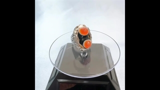 انگشتر دست ساز مردانه باباقوری دوکوهانه