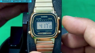 تنظیم ساعت کاسیو زنانه LA670WGA-1DF