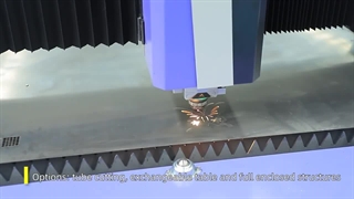 دستگاه برش لیزر فیبر ورق فلزی AKJ1530F1