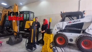 پیکور مینی بیل مکانیکی ایران بابکت | معرفی چکش هیدرولیکی قدرتمند ساخت داخل