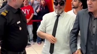 رضا عطاران و بهزاد خلج در اکران اجل معلق