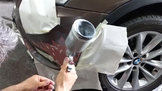 نقاشی سپر خودرو در اتومارول تهران