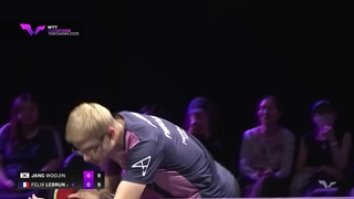 مسابقه کامل تنیس روی میز Jang Woojin vs Felix Lebrun 2025