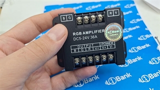 آمپلی فایر ال ای دی rgb جریان 36 آمپر ولتاژ ورودی DC