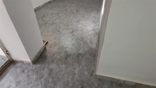 نمونه اجرای کفپوش طرح سنگ | تغییر شگفت‌انگیز فضا در چند دقیقه