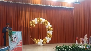 رزیتا دغلاوی نژاد / اجرای جشن فارغ التحصیلی آموزشگاه زبان دخترانه ادیب (فیروزآباد)