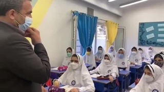 بازدید معاونت محترم وزیر آموزش و پرورش در دبستان ( دوره دوم) روشنگران منطقه 3