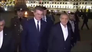 استقبال گرم مردم بلاروس از رئیس‌جمهور ایران