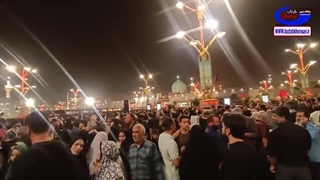 حرم مطهر رضوی در سالروز شهادت امام رضا(ع)