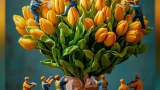 تیزر تبلیغاتی گل فروشی