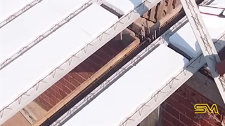 نصب یونولیت سقفی | آموزش اجرای سقف سبک