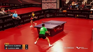 مسابقه نیمه نهایی نوشاد عالمیان با حریفی از مولداوی فیدرچک 2025