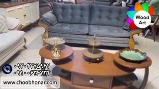 مبل راحتی آرسیتا | زیبایی و کیفیت با هنر چوب