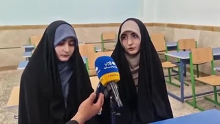 فاطمه و زهرا ناطقی دوقلوهای نابغه اسلامشهری - رتبه‌ ۵ و ۶ کنکور انسانی ۱۴۰۴