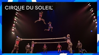 نمایش هیجان‌انگیز توتم در بارهای روسی! | سیرک دو سولی