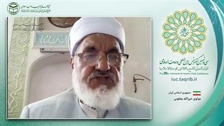 مولوی خیر الله یعقوبی-امام جماعت مسجد خاتم الانبیاء قره تپه بهشهر