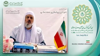 مولوی عبدالله عبدالرزاقی-امام جماعت و روحانی حج مشهدریزه تایباد