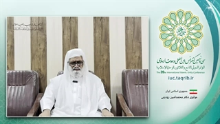 مولوی دکتر محمدامین رودینی استاد حوزه و دانشگاه ایرانشهر