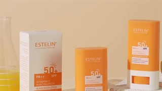 ضد آفتاب استیکی استلین با ویتامین سی و نیاسینامید Estelin Vitamin C  Niacinamide Sunscreen Stick ++SPF50 PA