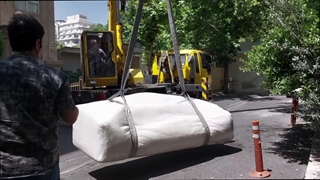 اجاره جرثقیل ۷ تن دکل بلند در تهران | حمل مبل سنگین در نیاوران