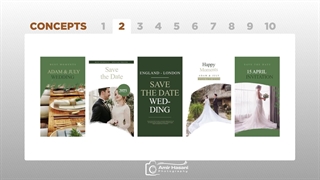 دانلود پروژه آماده استوری عروسی رمانتیک