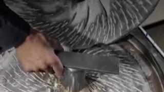 آموزش گام به گام نحوه تمیز کردن سنگ دستگاه ارده گیری