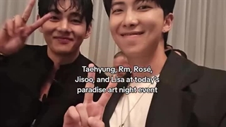 ادامه مومنت های بلک پینک و بی تی اس در ایونت Paradise Art Night