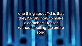 مهارت YG در انتشار تیزر کامبک آهنگ های جدید بدون اسپویل