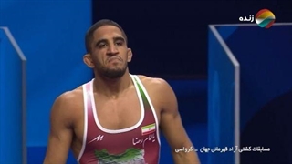 شروع کوبنده رحمان عموزاد در گام نخست مقابل حریف قرقیزستانی