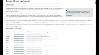 تغییر مخزن Debian برای بهبود دسترسی و سرعت دانلود